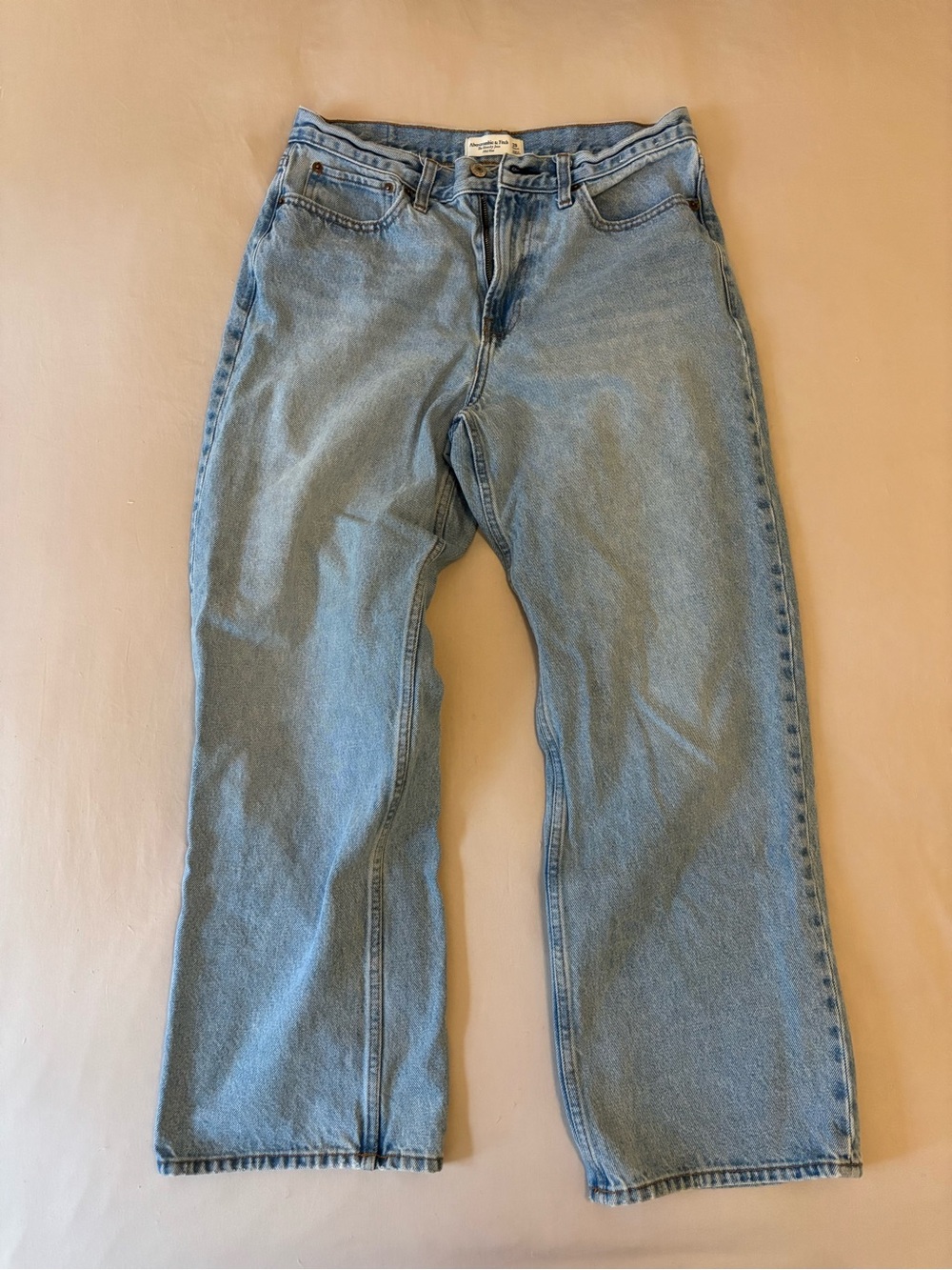 Abercrombie the slouchy Jean mid rise 29r
